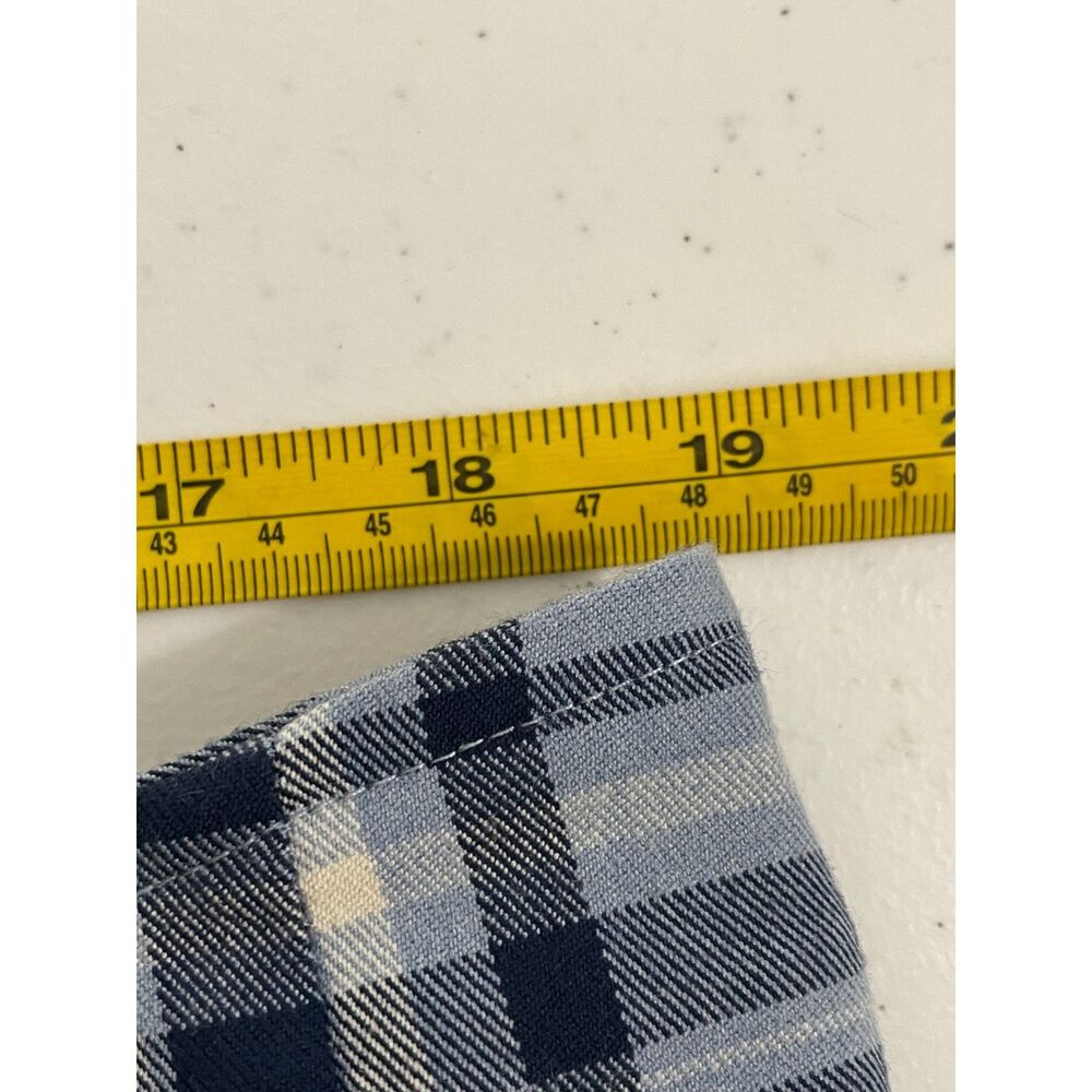 LoveSick blue plaid pleated mini skirt size 1 or 14 preppy style Y2K - Picture 6 of 9